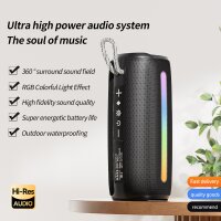 Heavy Bass-08 Bluetooth Lautsprecher schwarz