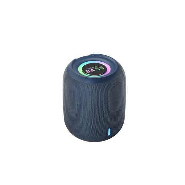 Heavy Bass-03 Bluetooth Lautsprecher blau