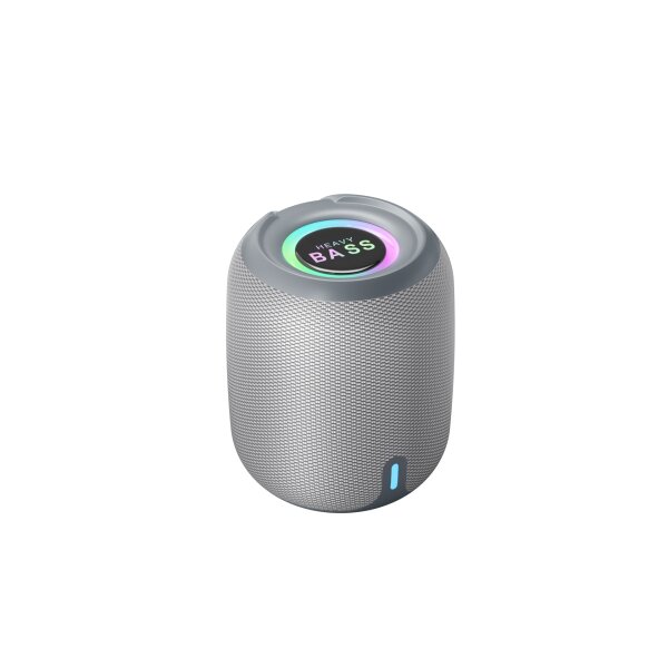 Heavy Bass-03 Bluetooth Lautsprecher grau