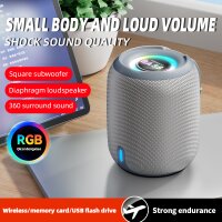 Heavy Bass-03 Bluetooth Lautsprecher grau