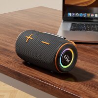 Heavy Bass-19 Bluetooth Lautsprecher schwarz