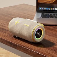 Heavy Bass-19 Bluetooth Lautsprecher beige