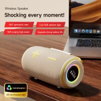 Heavy Bass-19 Bluetooth Lautsprecher beige