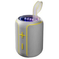 Heavy Bass-06 Bluetooth Lautsprecher grau