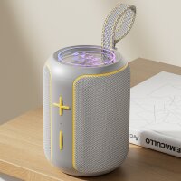 Heavy Bass-06 Bluetooth Lautsprecher grau
