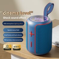 Heavy Bass-06 Bluetooth Lautsprecher blau