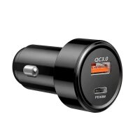 Tugg 48W KFZ-Ladestecker USB-A + Typ-C PD + QC3.0