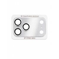Panzerglass für Kameralinse iPhone 17 Pro Max silber