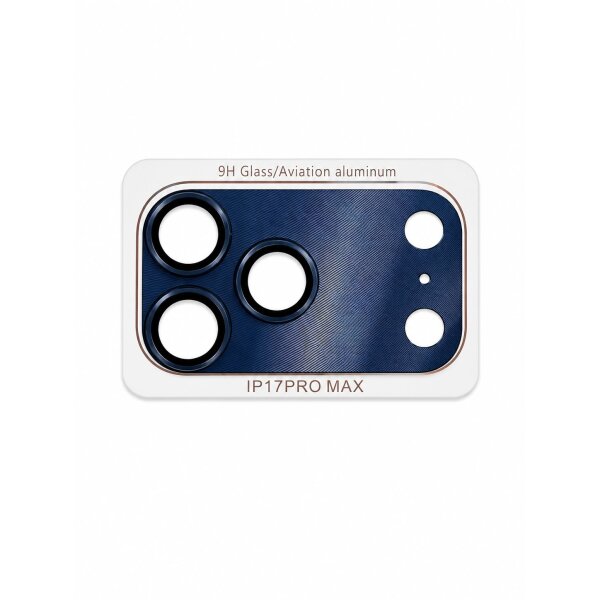 Panzerglass für Kameralinse iPhone 17 Pro Max blau