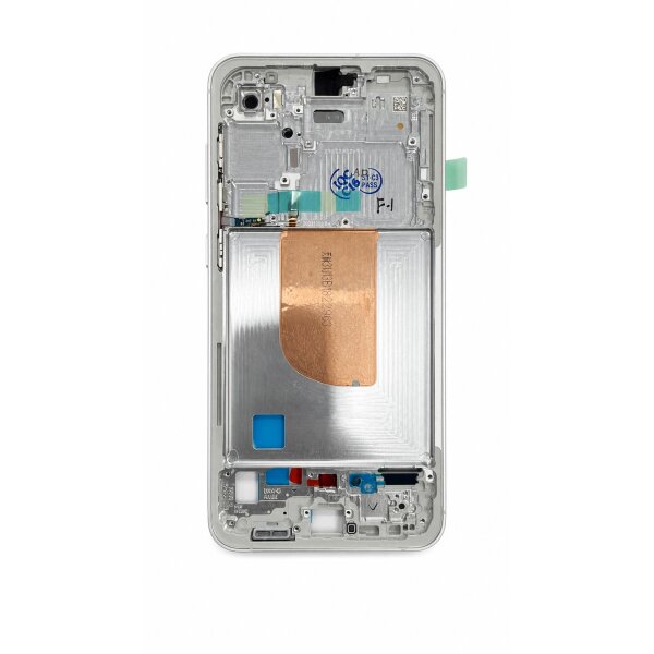 Frame für Samsung S23 FE mint, purple, cream Service Pack