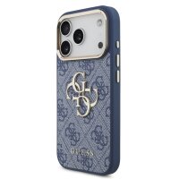 Guess 4G Metal Logo Gold Frame MagSafe Case für...