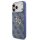 Guess 4G Metal Logo Gold Frame MagSafe Case für Iphone 17 Pro Max / 18 Pro Max blue