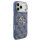 Guess 4G Metal Logo Gold Frame MagSafe Case für Iphone 17 Pro Max / 18 Pro Max blue