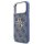 Guess 4G Metal Logo Gold Frame MagSafe Case für Iphone 17 Pro Max / 18 Pro Max blue