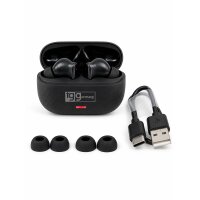 Bluetooth Kopfhörer mit mobiler Ladeschale Al-02 schwarz Tugg