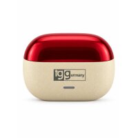 Bluetooth Kopfhörer mit mobiler Ladeschale Al-02 beige Tugg