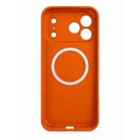 Tayfun Magnet Case mit Kamera-Schutzglas für iPhone 17 Pro Max / 18 Pro Max orange (Bulk)