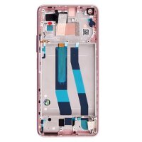 LCD mit Touch, Frame für Xiaomi Mi 11 Lite peach...