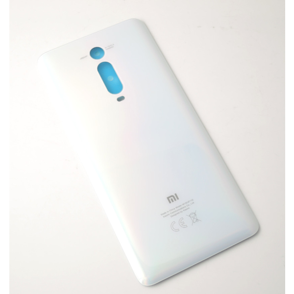 Backcover für Xiaomi Mi 9T, Mi 9T Pro white Model: M1903F10G / M1903F11G