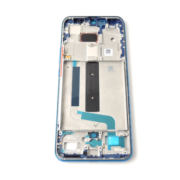 LCD mit Touch, Frame für Xiaomi Mi 10 Lite aurora blue Model: M2002J9G