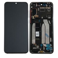 LCD mit Touch, Frame für Xiaomi Mi 9 SE piano black...