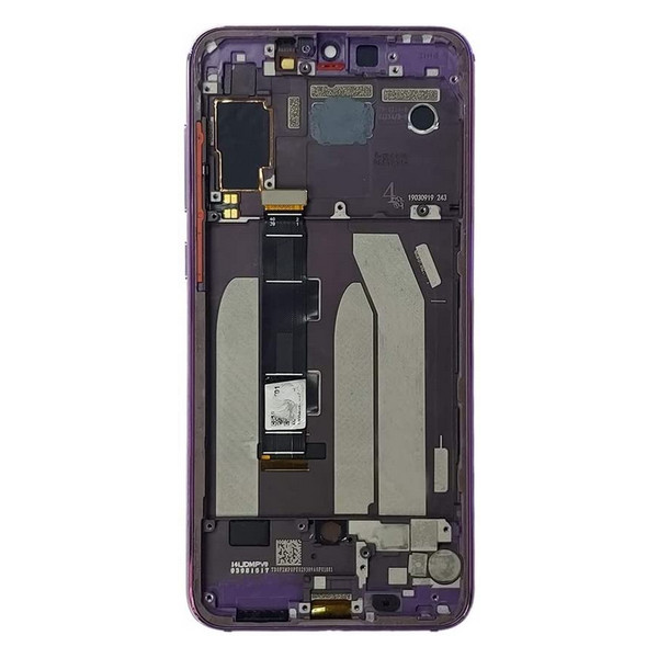 LCD mit Touch, Frame für Xiaomi Mi 9 SE lavender violet Model: M1903F2G
