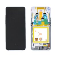 Samsung Display Lcd A80 SM-A805F silver Service Pack...