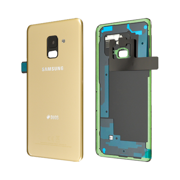 Backcover für Samsung A8 (2018) Duos - gold