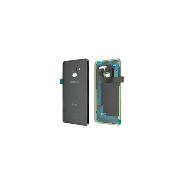 Backcover für Samsung A8 (2018) Duos - black