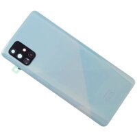 Backcover für Samsung A71 prism crush blue