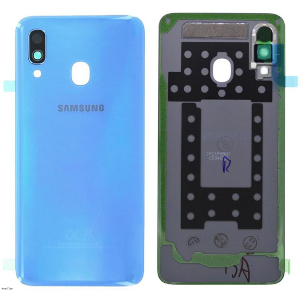 Backcover für Samsung A40 blue
