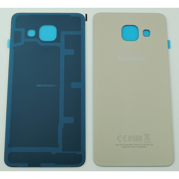 Backcover für Samsung A3 (2016) Gold