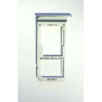 Sim Tray für Samsung S7 Edge Silver