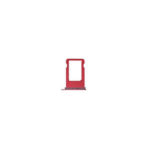 Sim Tray für Iphone 8, SE 2020 red