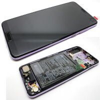 LCD mit Touch & Rahmen Battery für Huawei P20...