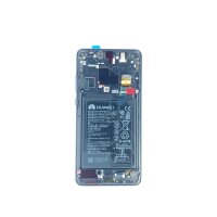 LCD mit Touch & Rahmen Battery für Huawei Mate 20 black