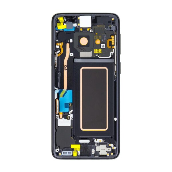 Samsung Display Lcd S9 SM-G960F black Service Pack GH97-21696A GH97-21697A