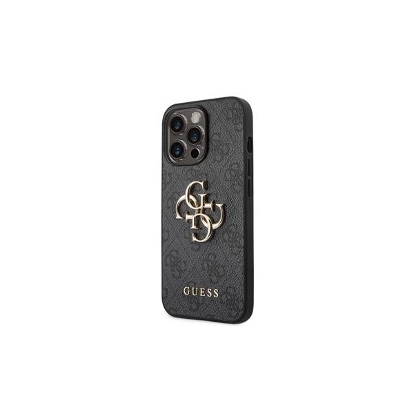 Guess 4G Metal Logo Rapport Case für Iphone 14 Pro black