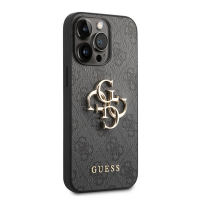 Guess 4G Metal Logo Rapport Case für Iphone 14 Pro black