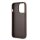 Guess 4G Metal Logo Rapport Case für Iphone 14 Pro brown
