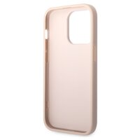 Guess 4G Metal Logo Rapport Case für Iphone 14 Pro pink
