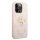 Guess 4G Metal Logo Rapport Case für Iphone 14 Pro Max pink