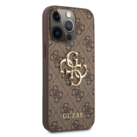 Guess 4G Metal Logo Rapport Case für Iphone 13 Pro Max brown