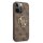 Guess 4G Metal Logo Rapport Case für Iphone 13 Pro Max brown