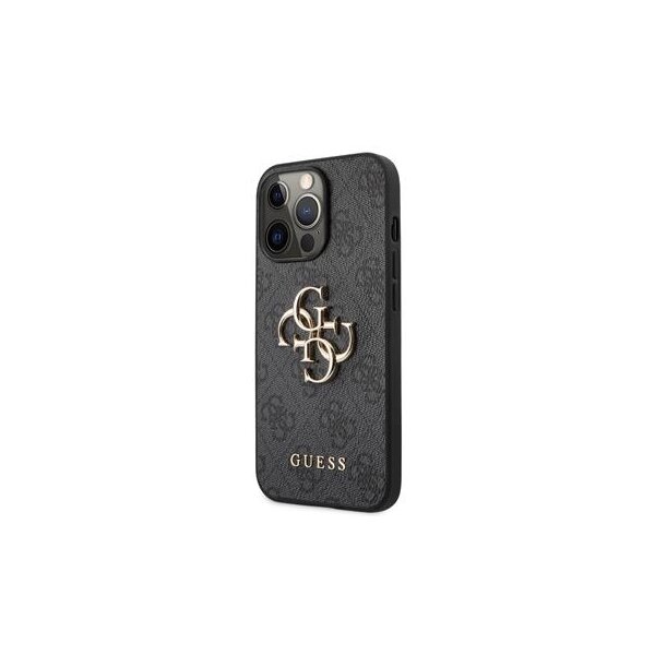Guess 4G Metal Logo Rapport Case für Iphone 13 Pro Max black
