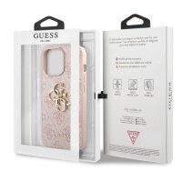 Guess 4G Metal Logo Rapport Case für Iphone 13 Pro Max pink