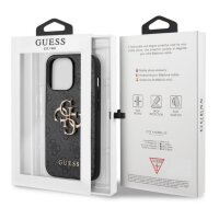 Guess 4G Metal Logo Rapport Case für Iphone 13 Pro black