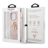 Guess 4G Metal Logo Rapport Case für Iphone 13 Pro pink