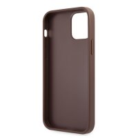 Guess 4G Metal Logo Rapport Case für Iphone 12 & 12 Pro brown