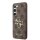 Guess 4G Metal Logo Rapport Case für Samsung S23 brown